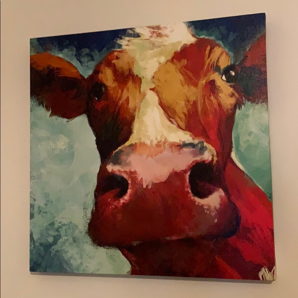 Cow on Canvas